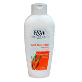 Fair and White Carrot Shower Gel Brightening and Toning 1000ml | BeautyFlex UK